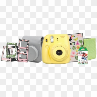 Fujifilm Instax Mini 8 Instant Camera, Yellow Free Clipart