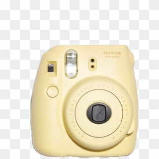 #yellow #aesthetic #camera #polaroid #arsty #vintage - Mirrorless Interchangeable-lens Camera Clipart