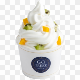 Fro Yo Mango Kiwi - Soft Serve Ice Creams Clipart