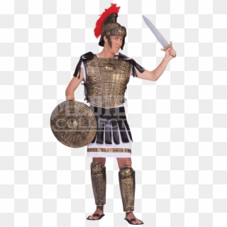 Roman Warrior Knight , Png Download - Roman Soldier Costume Clipart