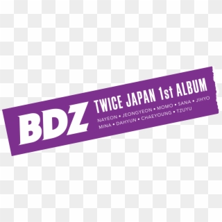 Scroll - Twice Bdz Logo Png Clipart