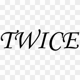 Twice Logo - Engelsrufer Clipart
