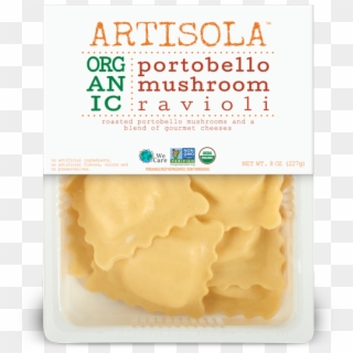 Organic Portobello Mushroom Ravioli - Junk Food Clipart