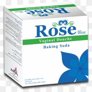 Rose Blue Vaginal Douche - Carton Clipart