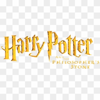 Harry Potter And The Sorcerer's Stone - Harry Potter And The Philosopher's Stone Logo Clipart