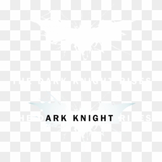 Logo » The Dark Knight Rises - We Fall To Rise Again Clipart