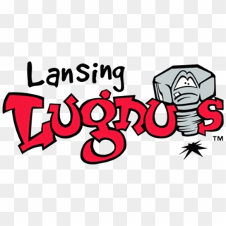 While The Logo Of The Minor League Baseball Franchise - Lansing Lugnuts Logo Clipart