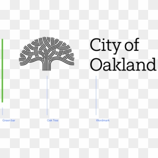 Close Up Example Of The City Of Oakland Logo - City Of Oakland Icon Clipart