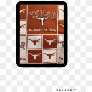 Ncaa Cotton Texas Longhorns Allover Fab , Png Download Clipart