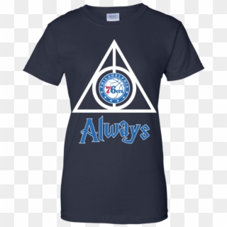 Philadelphia 76ers Harry Potter Deathly Hallows Always - T-shirt Clipart