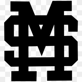 Mississippi State Bulldogs Logo Black And White - Mona Shores High School Logo Clipart