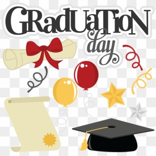 Graduation Clipart Scrapbook - Graduation Day - Png Download