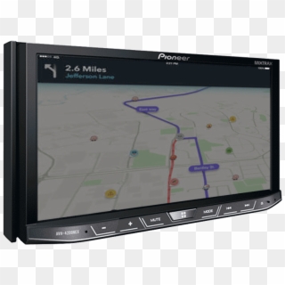 Waze In Dash - Automotive Navigation System Clipart