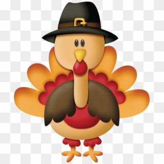 Turkey Clipart Halloween - Thanksgiving Clip Art - Png Download