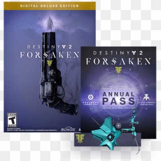 These Are A Few Of The Bonus Items That Come With Digital - Destiny 2 Forsaken Digital Deluxe Clipart