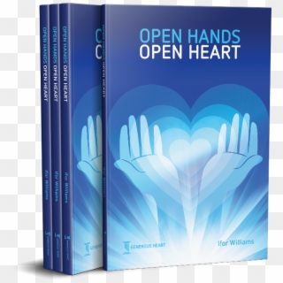 Open Hands Open Heart Book Set - Png Of Heart Logo With Generous Clipart