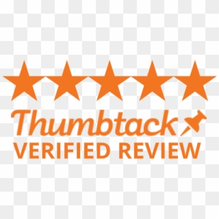 Thumbtack-review - Thumbtack 5 Star Review Logo Clipart