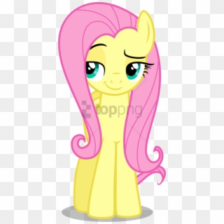 Free Png Download Mlp Fluttershy Smirk Png Images Background - Cartoon Clipart