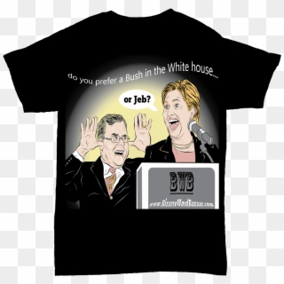 Hillary T-shirt - Illustration Clipart