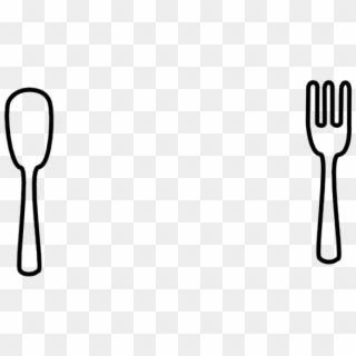 Clipart Of The Day - Transparent Background Fork And Spoon Clip Art - Png Download