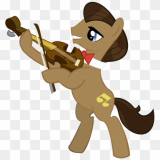 Concerto Violist Pony By Omnio2006-d4v - Mlp Violist Pony Clipart