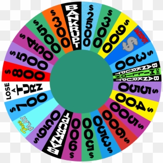 Rwmioub - Wheel Of Fortune Clipart