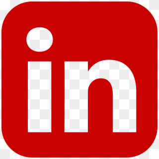 Linkedin Red Logo Clipart