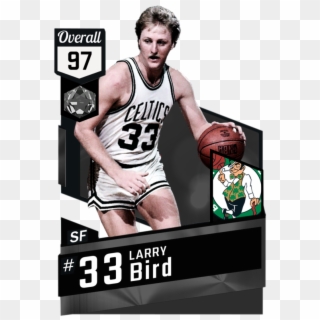 2kmtcentral Larry Bird, Boston Celtics, Nba Players, - Anthony Davis 2k17 Card Clipart