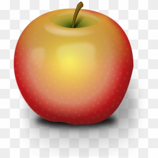This Free Icons Png Design Of Photorealistic Red Apple - Green Apple Clipart