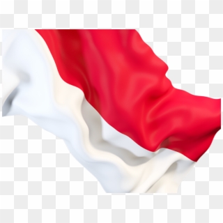 Indonesia Wave Flag Png Clipart