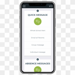 School Messenger Mobile App - Mobile Phone Clipart