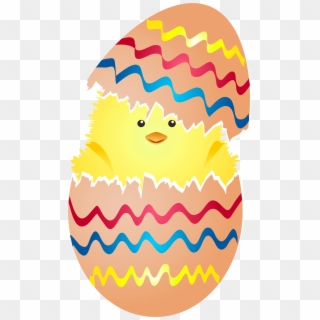 Free Png Download Cute Easter Chicken In Egg Png Images - Chicken Egg Image Png Clipart