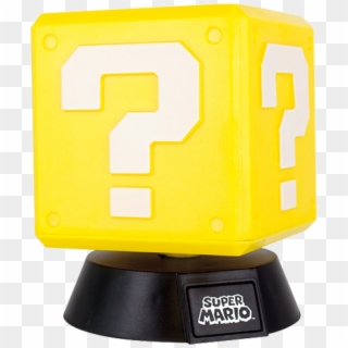 Super Mario Question Mark Light - Super Mario Question Block Light Paladone Clipart