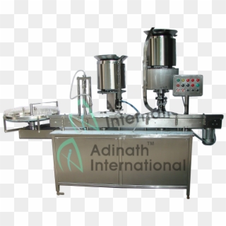 Vial Filling And Sealing Machine Clipart