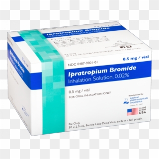 Ipratropium Bromide Inhalation Solution Clipart