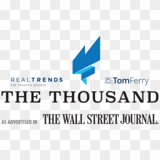Real Trends & Tom Ferry The Thousand - Wall Street Journal Clipart
