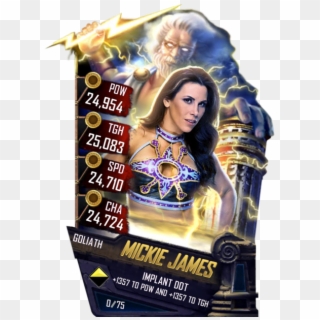 Mickiejames S4 20 Goliath Fusion - Wwe Supercard Aliyah Clipart