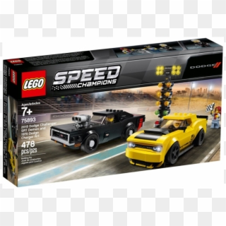 75893 1 - Lego Speed Champions Dodge Clipart