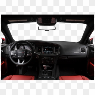 Interior Overview - Orange Dodge Charger 2018 Clipart