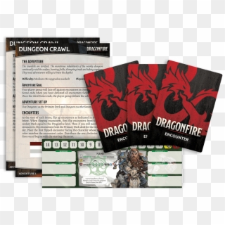 Contents - Dragonfire Deck Building Game Clipart