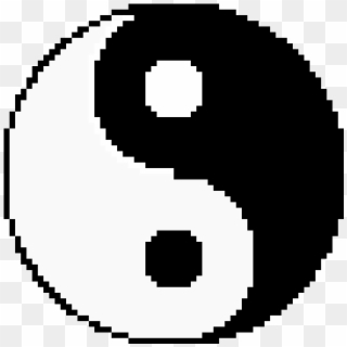 Complete - Pixel Art Yin And Yang Clipart