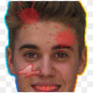 Justin Bieber Clipart Printable - Justin Bieber Mug Shot Painting 2014 - Png Download