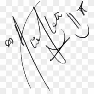 Alai Bhatt Tranperent Signature - Autograph Of Alia Bhatt Clipart