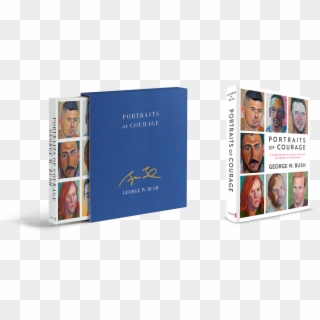 Autographed Portraits Of Courage - Portraits Of Courage Book Cover Clipart
