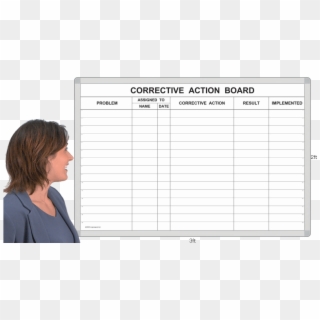 Cor23t - Dry Erase Hourly Schedule Board Clipart