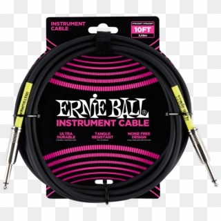 Ultraflex 10ft Straight/straight Instrument Cable - Ernie Ball 6064 Clipart