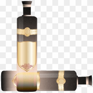 Wine Bottle Champagne Red Png And Psd - Wine Bottle Clipart