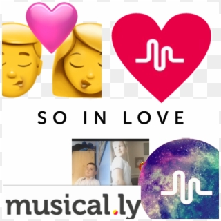 #dylan #musically #love #couplegoals - Couple Kissing Emoji Meaning Clipart