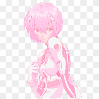 Mine Anime Pink Nge Rei Ayanami - Pink Rei Ayanami Clipart
