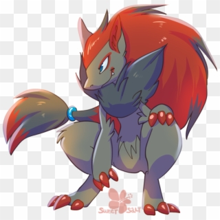 View Zoroark By Sweet Salt-d9pq3p5 , , Png Download Clipart